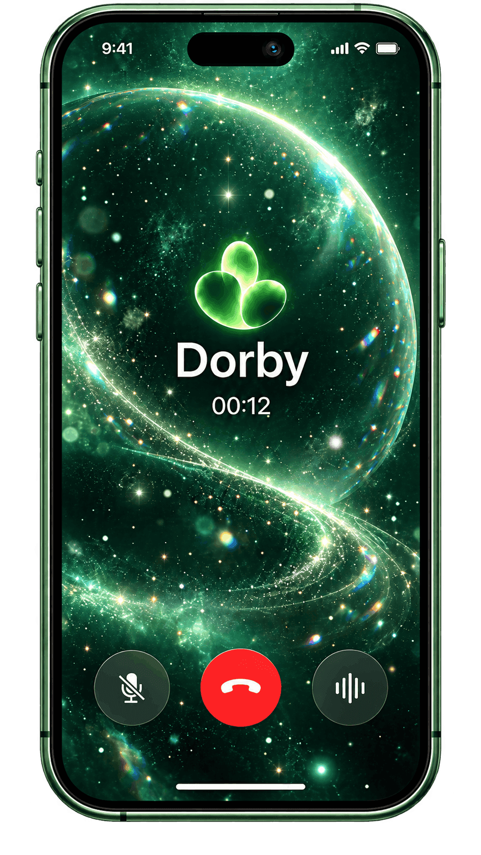 Dorby sur iPhone — assistant vocal qui répond aux appels